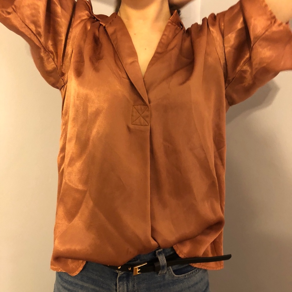 Vintage satin shirt
